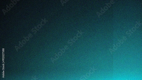 black cyan grainy gradient abstract background, noise texture effect, banner poster header design