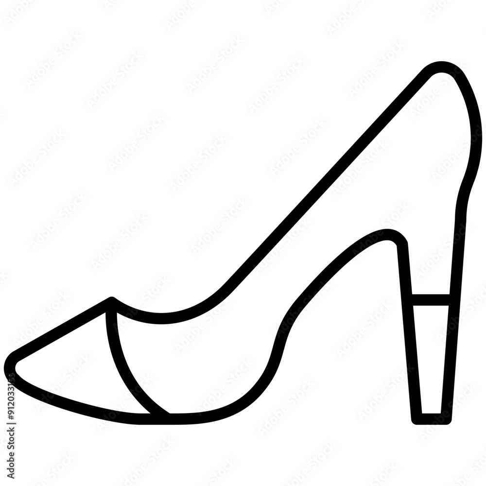 heel vector design line art vector design line art heel vector design line art vector design line art