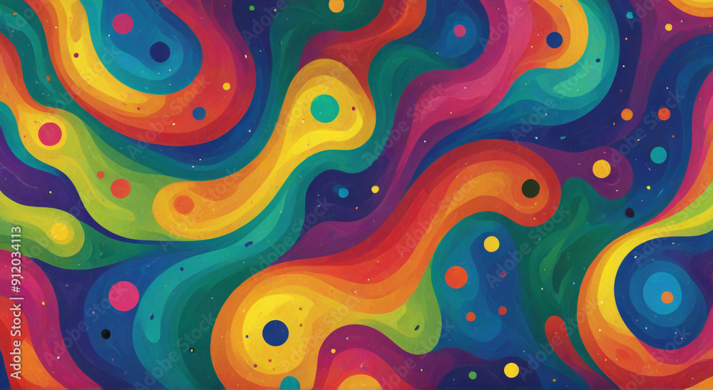 abstract background with circles abstract background with circles