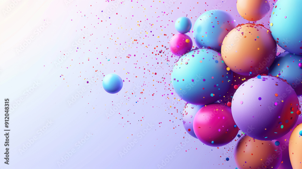 Party Background with Space for Text Party Background with Space for Text