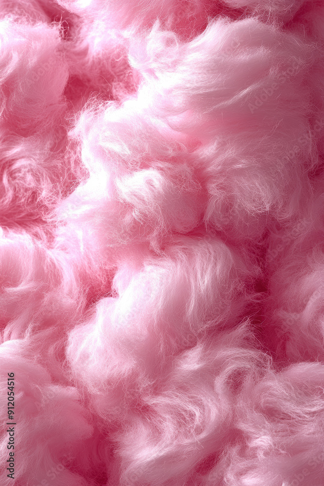 Pink Candy Floss Background Design Pink Candy Floss Background Design