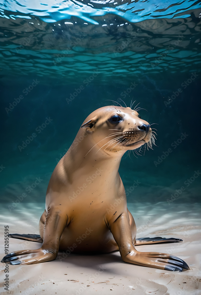 Fototapeta premium state sea lion