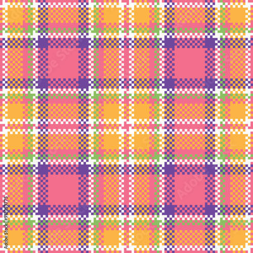 Scottish Tartan Plaid Seamless Pattern, Sweet Plaid Pattern Seamless. Flannel Shirt Tartan Patterns. Trendy Tiles Vector Illustration for Wallpapers.