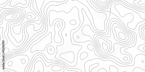 Abstract pattern with lines topographic map background. Topography and geography map grid abstract backdrop. Topographic cartography. Topographic Map. Topographic Relief carve line background.