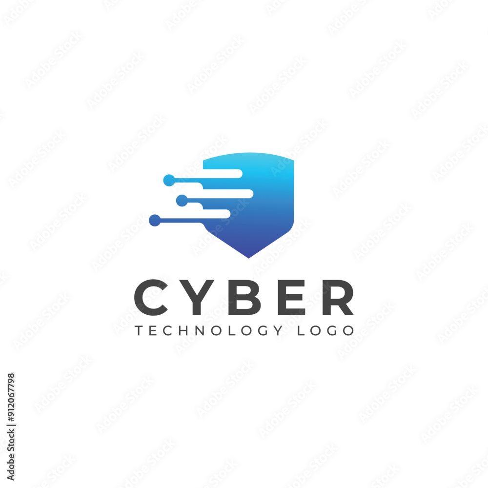 Creative Cyber tech logo design