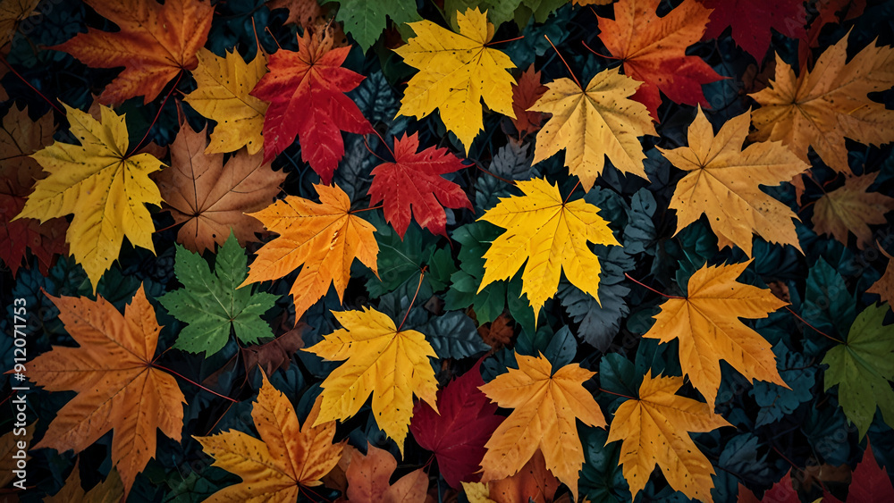 autumn leaves background autumn leaves background