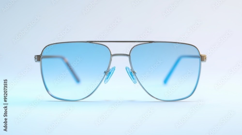 Glasses with white background Glasses with white background