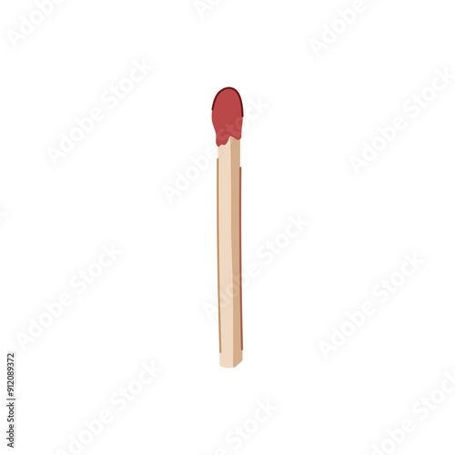 stick burning match cartoon. stick fire, burnt burnout, employee burn stick burning match sign. isolated symbol vector illustration