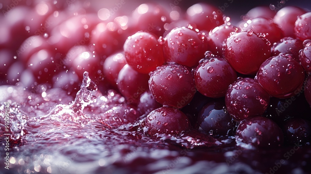 with pious realistic close-up, photo realism, delicious, fruits and water, beautiful, dry, elegant, rich, clear contrast with generative ai
