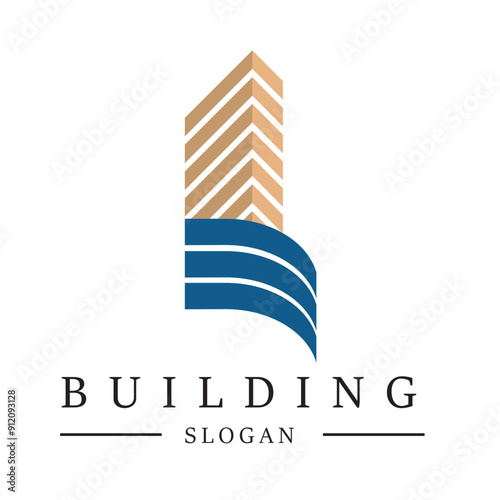 Real estate logo template