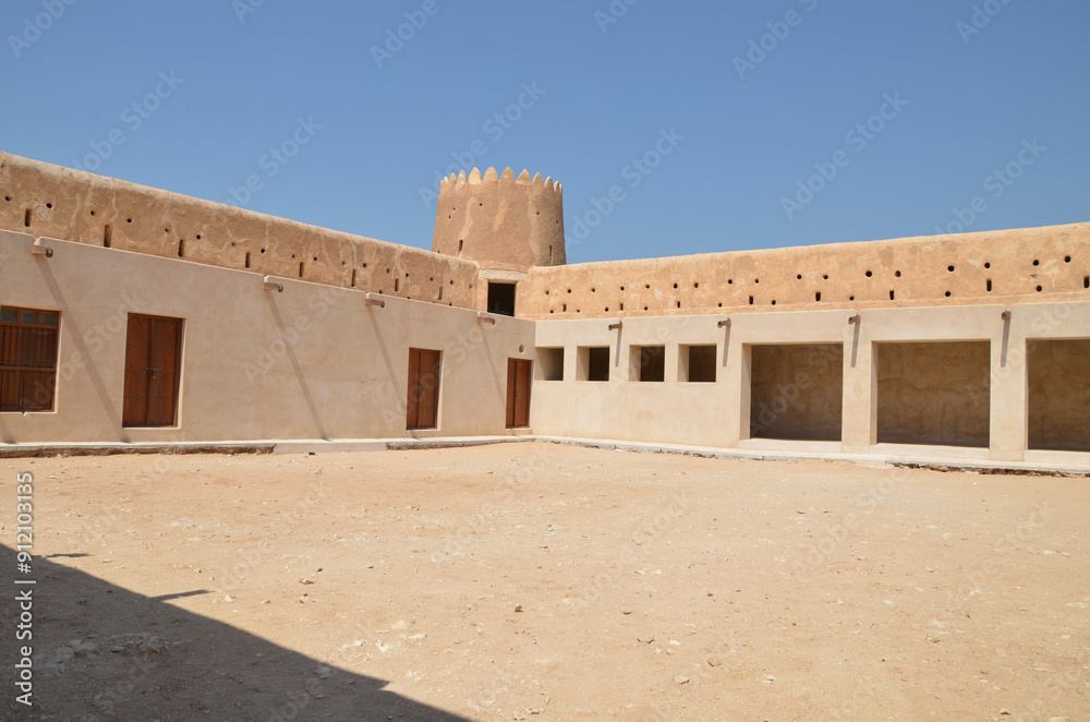 Al Zubarah fort in Qatar Al Zubarah fort in Qatar