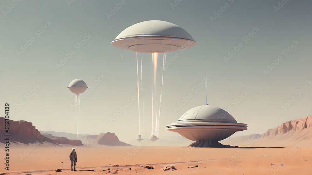 alien planet in the desert alien planet in the desert