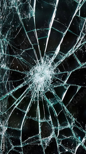 Broken Screen Glass