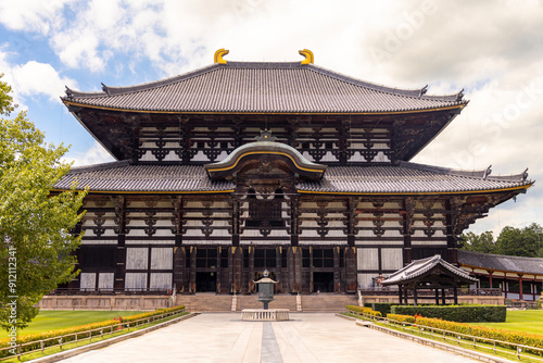 Todaiji temple, Buddhist temple complex, Nara, Japan