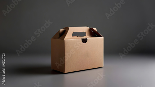 Wallpaper Mural Empty cardboard box product unique design for mockup Torontodigital.ca