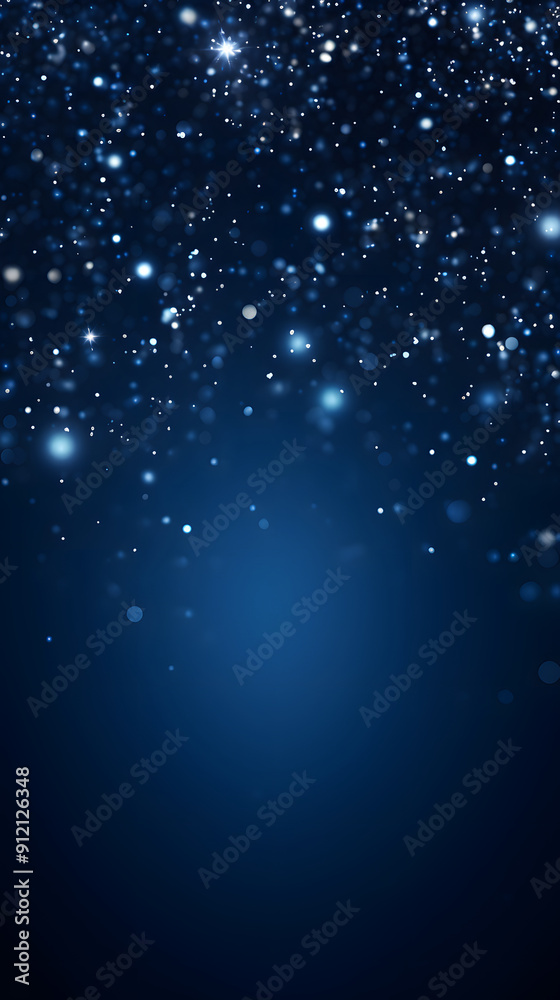 Digital technology blue silver wave curve abstract poster background Digital technology blue silver wave curve abstract poster background
