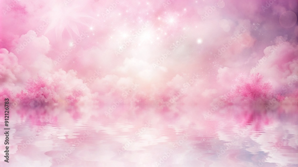 Soft and dreamy pink watercolor background with a mirrored reflection, artistic, artistic, calm, art, soft, tranquil, abstract, serene, gentle,watercolor, texture, design Soft and dreamy pink watercolor background with a mirrored reflection, artistic, artistic, calm, art, soft, tranquil, abstract, serene, gentle,watercolor, texture, design