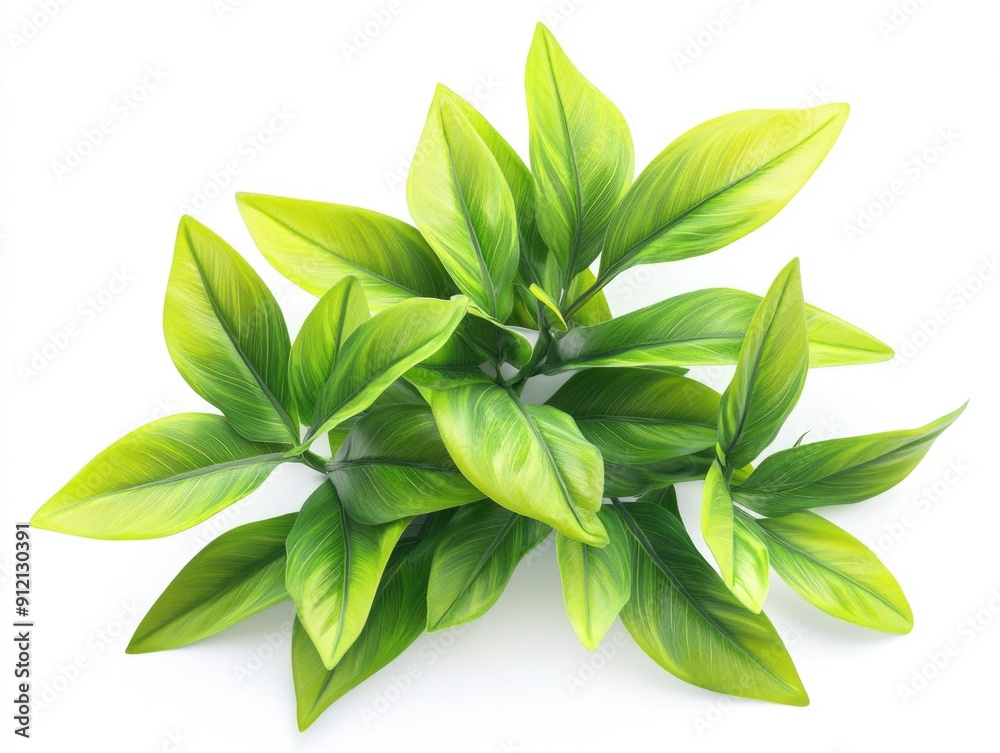 Fototapeta premium Close-up of plant with green leaves