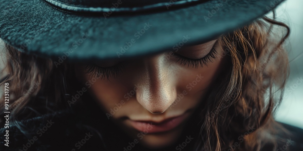 Person wearing hat