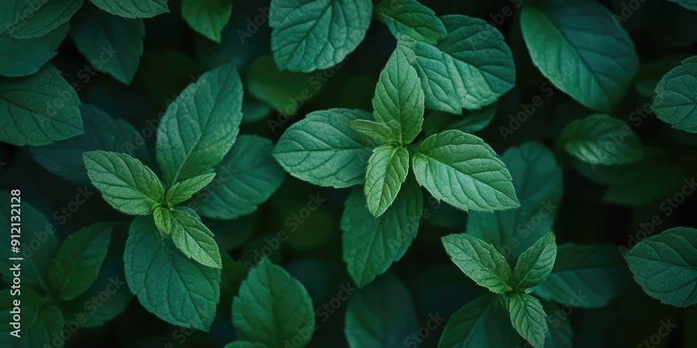 Close-up of green leaves Close-up of green leaves