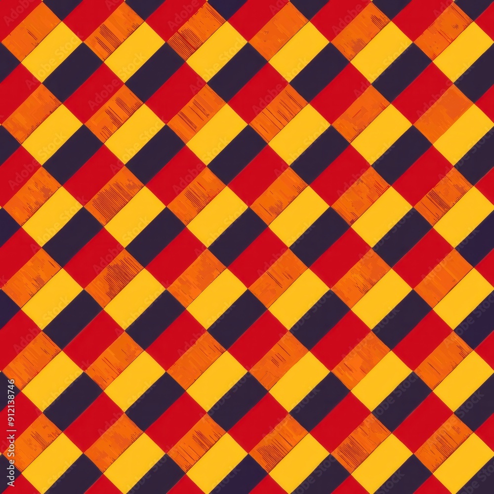 seamless pattern of diagonal checkerboard stripes seamless pattern of diagonal checkerboard stripes