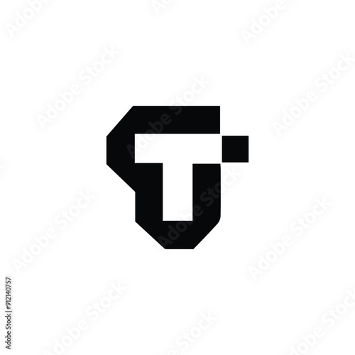T logo Design V11