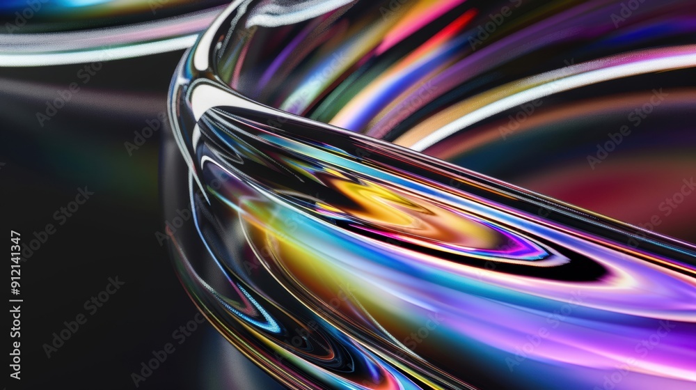 A vibrant and fluid wallpaper featuring high-saturation colorful transparent glass elements against a black background, creating a sleek and modern aesthetic A vibrant and fluid wallpaper featuring high-saturation colorful transparent glass elements against a black background, creating a sleek and modern aesthetic