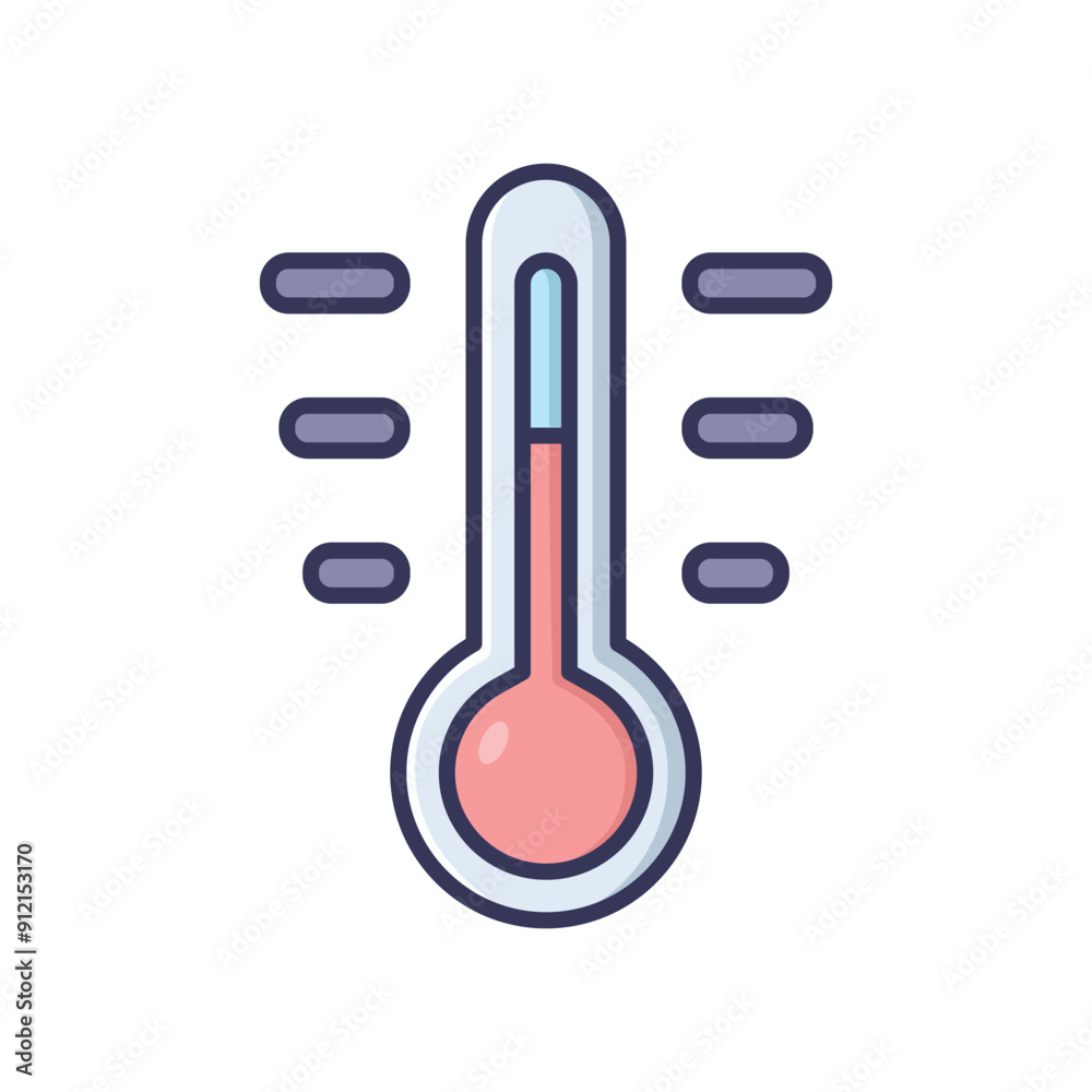 thermometer icon vector design template simple and clean thermometer icon vector design template simple and clean