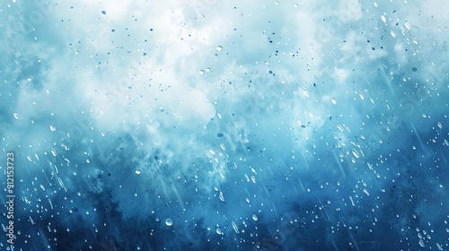 abstract blue rain pattern wallpaper