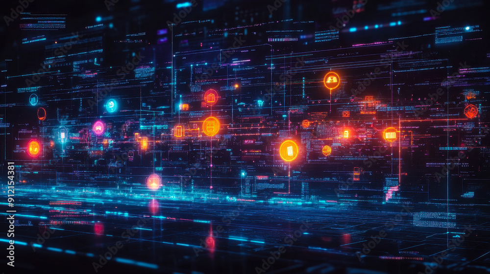 Digital Document Evolution Timeline, AI-Powered Visual Representation of Document Management Technologies Development Digital Document Evolution Timeline, AI-Powered Visual Representation of Document Management Technologies Development