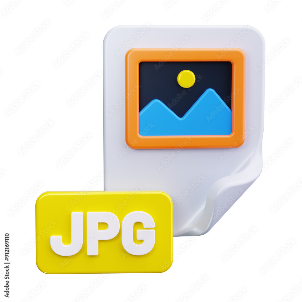jpg file format 3d render icons jpg file format 3d render icons
