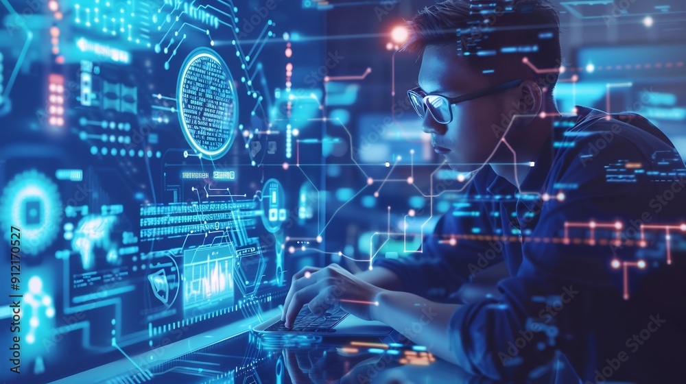 The efficiency of an automated document work system that integrates digital technology and data. The efficiency of an automated document work system that integrates digital technology and data.