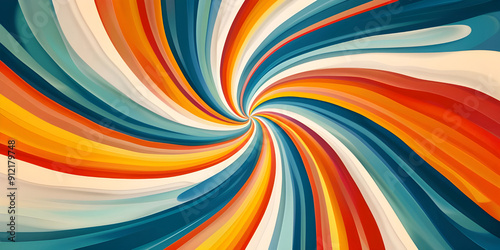 Comic swirl background photo