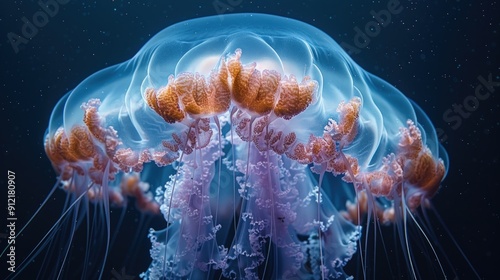 A Close Up of a Jellyfish