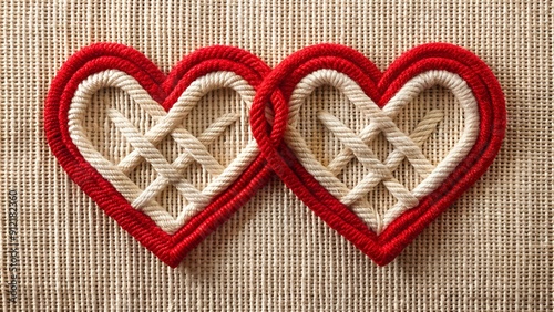 A Tapestry of Love: Weaving Together Two Hearts  Generative AI