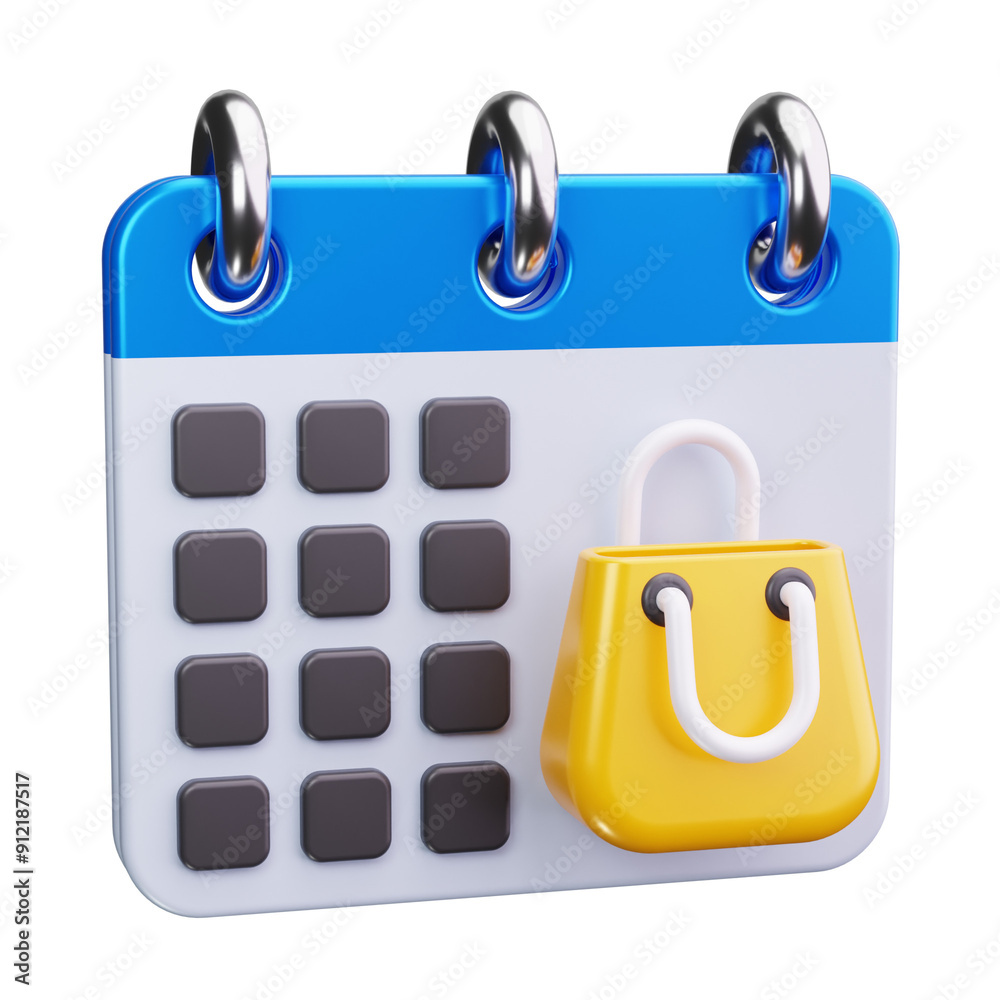 cyber monday 3d render icons cyber monday 3d render icons