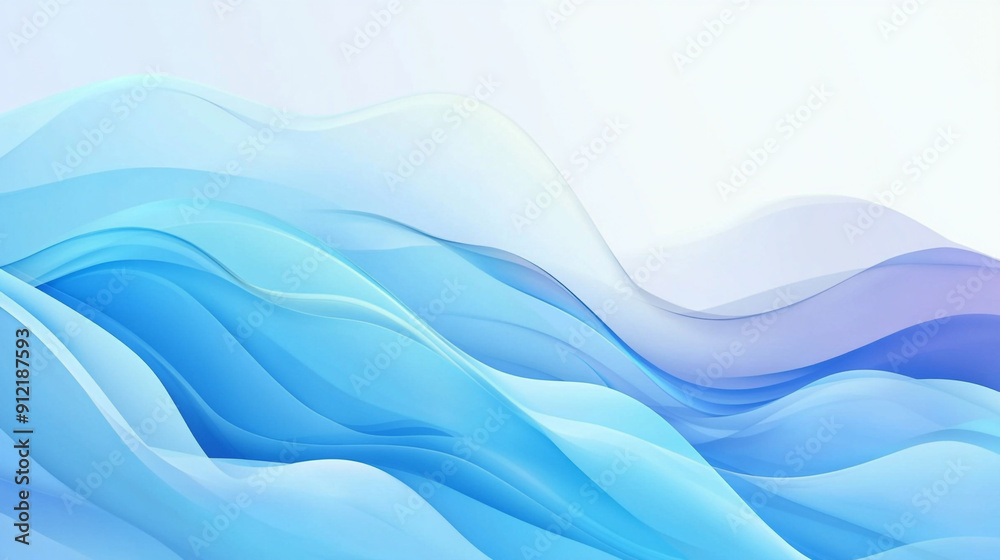 abstract light blue wave smooth background. abstract light blue wave smooth background.
