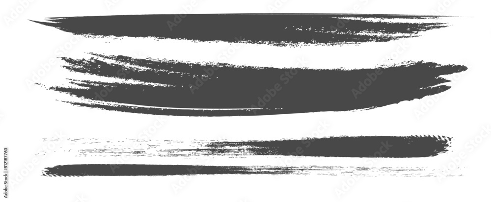 Obraz premium ブラシストローク素材・アナログタッチ・和風素材