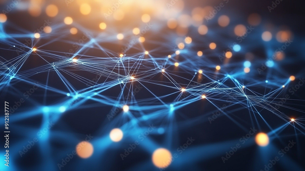network blue digital background. network blue digital background.