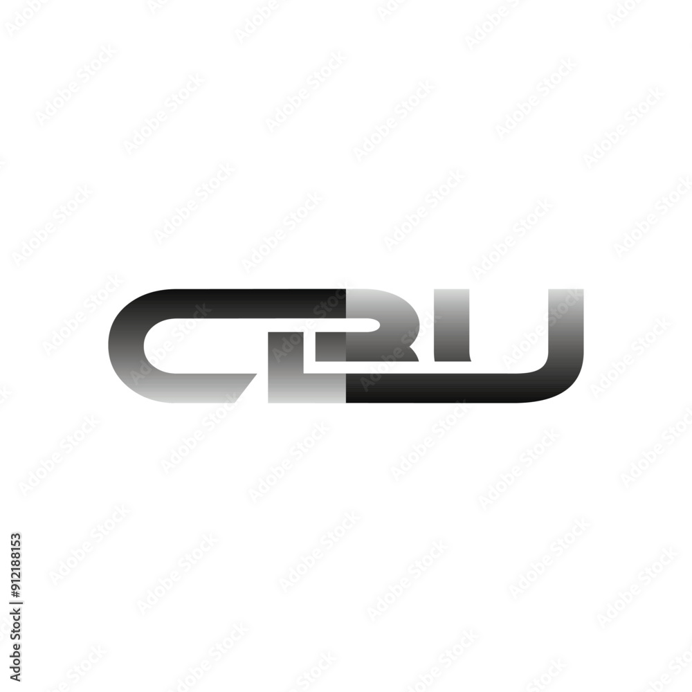 Initial CBU Silver Modern Business Creative Technology Icon Design Logo Initial CBU Silver Modern Business Creative Technology Icon Design Logo