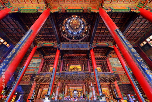Orthodox Luermen Shengmu Temple, Chinese-style temple dating from 1661 at  
Chengan Rd, Annan District, Tainan, Taiwan
 photo