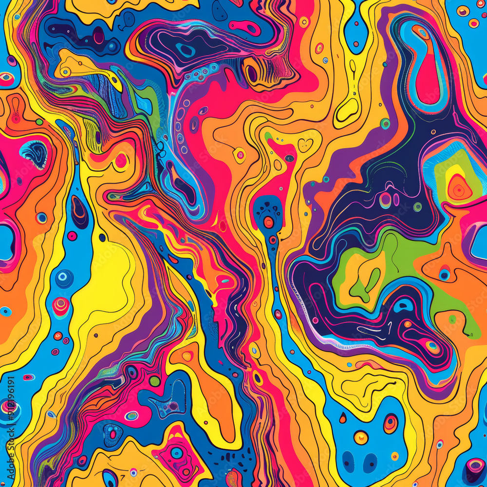 abstract psychedelic pattern abstract psychedelic pattern