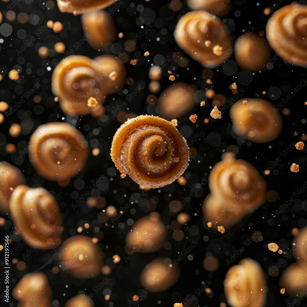 falling cinnamon rolls falling cinnamon rolls