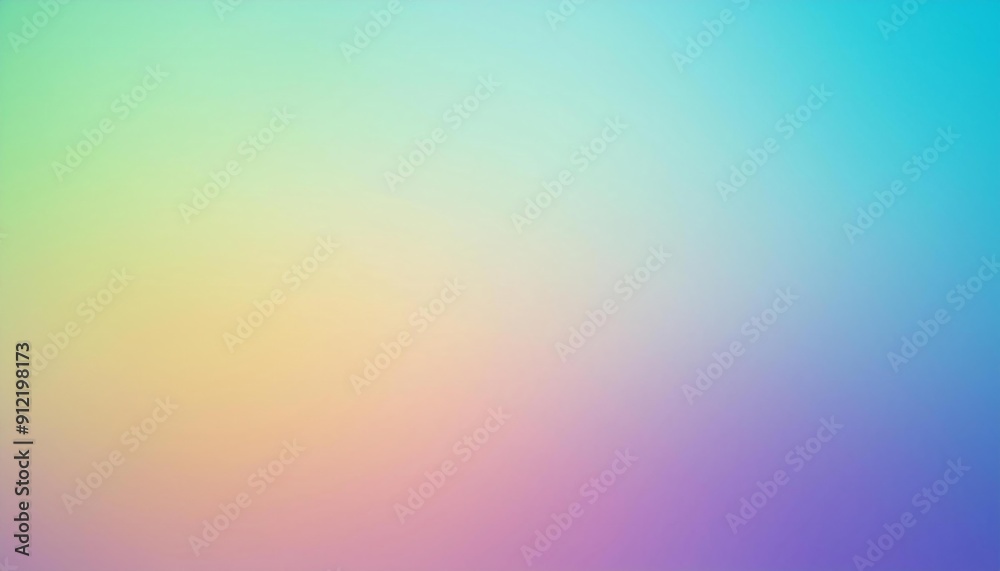 Fototapeta premium New Amazing Blue Orange Yellow White Blur Gradient With Noise Grain Textured,