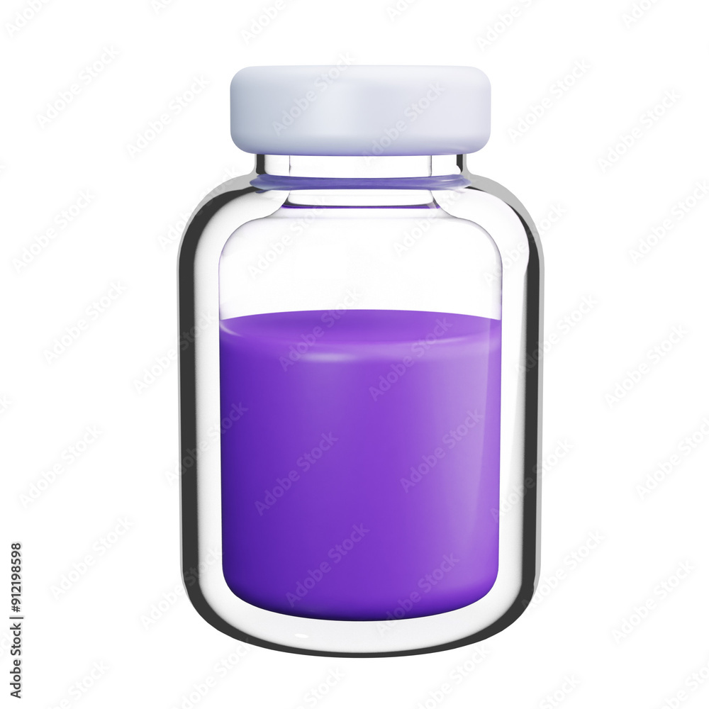 vial 3d render icons vial 3d render icons
