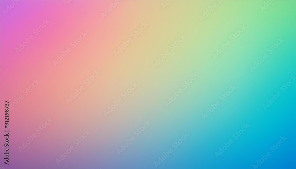 Obraz premium New Amazing Blue Orange Yellow White Blur Gradient With Noise Grain Textured,