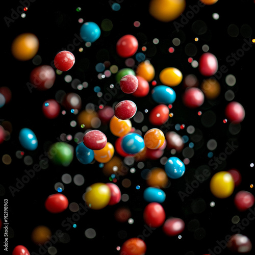Falling candy