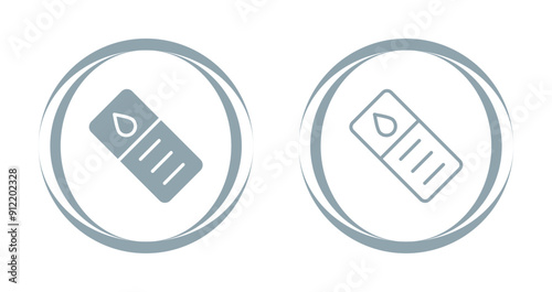 Microscope Slide Vector Icon