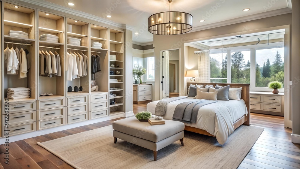 Serene Sanctuary: A Master Suite with a Private Oasis Generative AI Serene Sanctuary: A Master Suite with a Private Oasis Generative AI