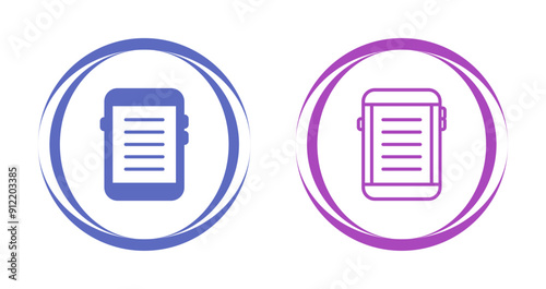 E-reader Vector Icon